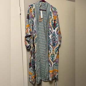 NWT Christian Siriano Reversible Kimono With Pockets Oversized Large